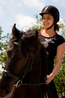 Friesian Horses - Horse Riding Holidays in Cheshire